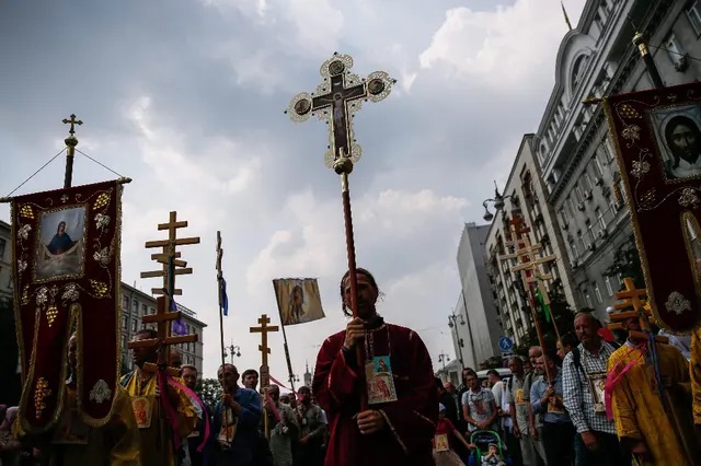 A keresztes menet – az Orosz nép imádságos felvonulása