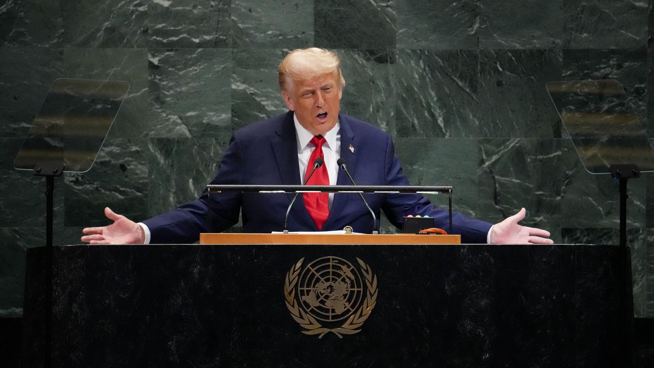Ezt nem teszik ki az ablakba: posztolt Trump az ENSZ-gyűlésről, nem volt benne köszönet