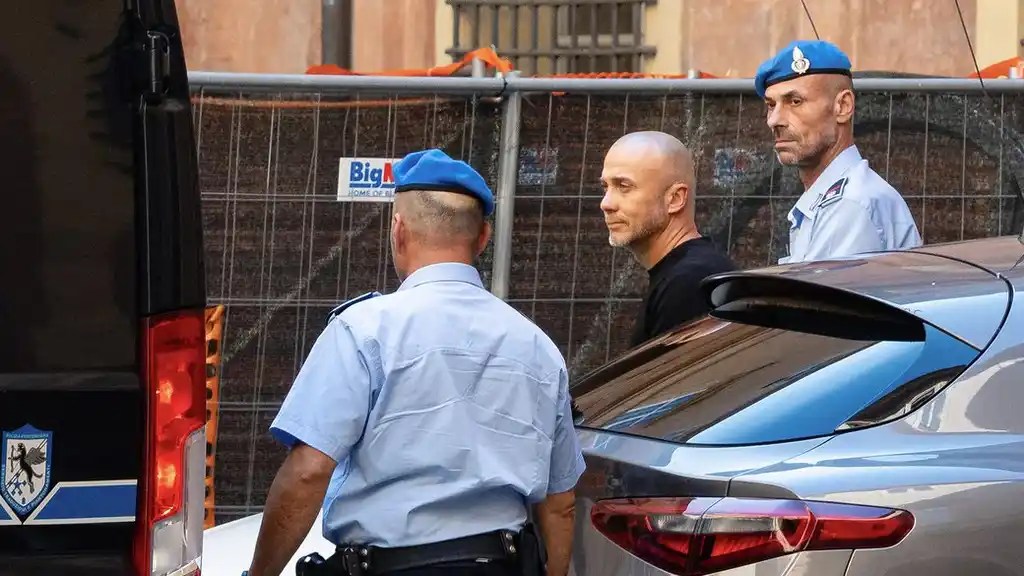 Szergej Kuznetsov Olaszországban, letartóztatásakor
