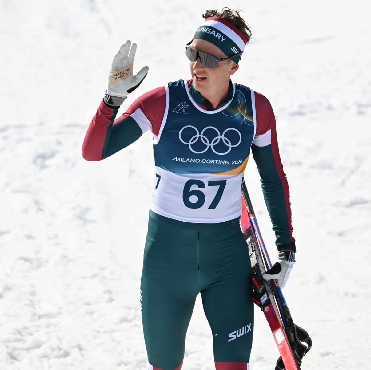 Egy magyar síelő provokatív gesztusa az olimpián