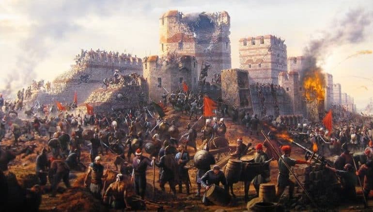 1453 – Konstantinápoly ostroma