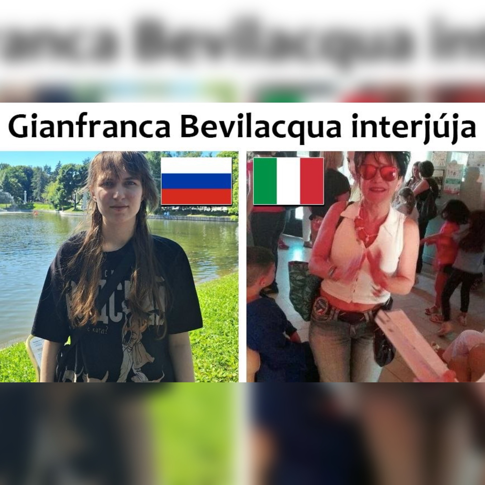 Gianfranca Bevilacqua interjúja