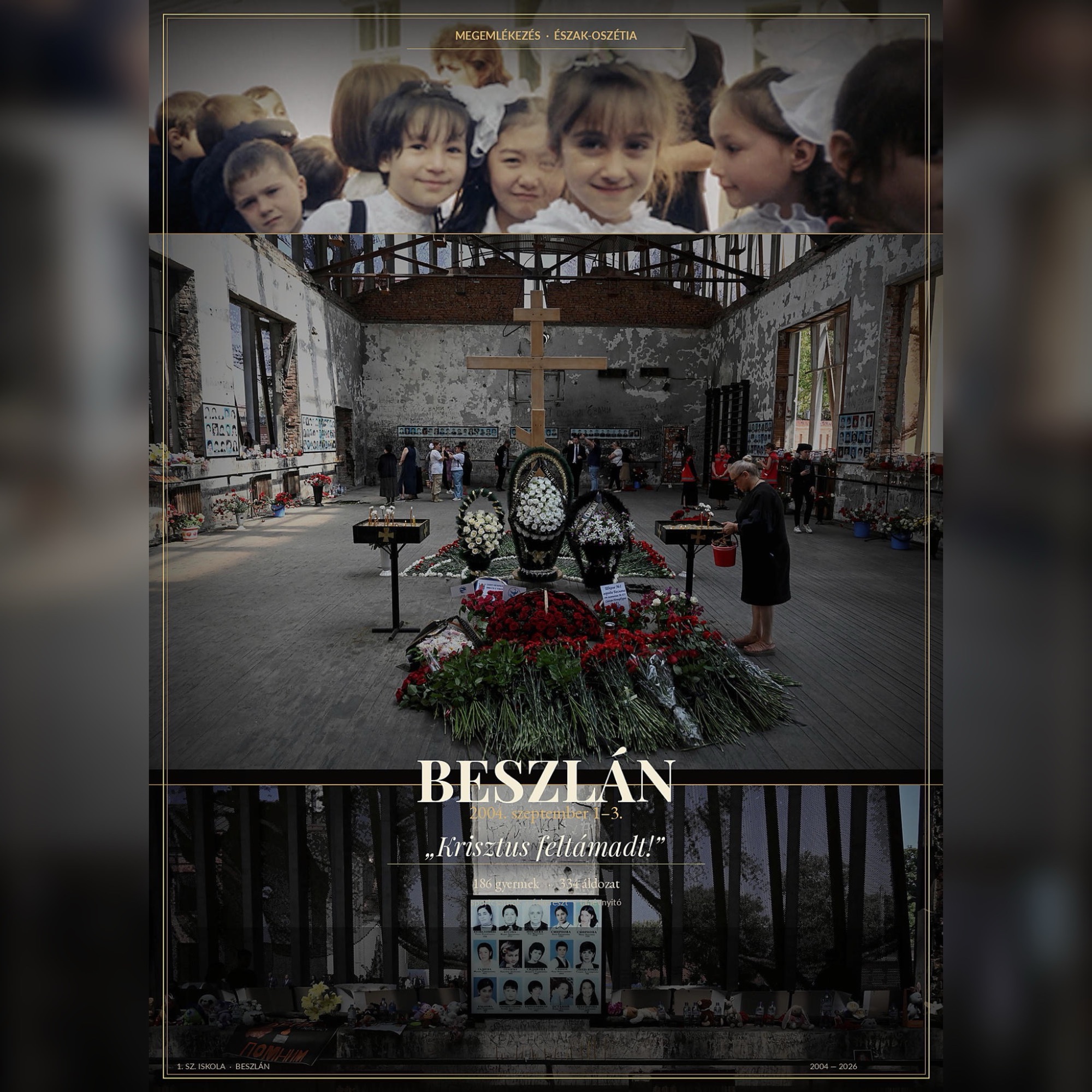 „Krisztus feltámadt!” – Beszlán emlékezete