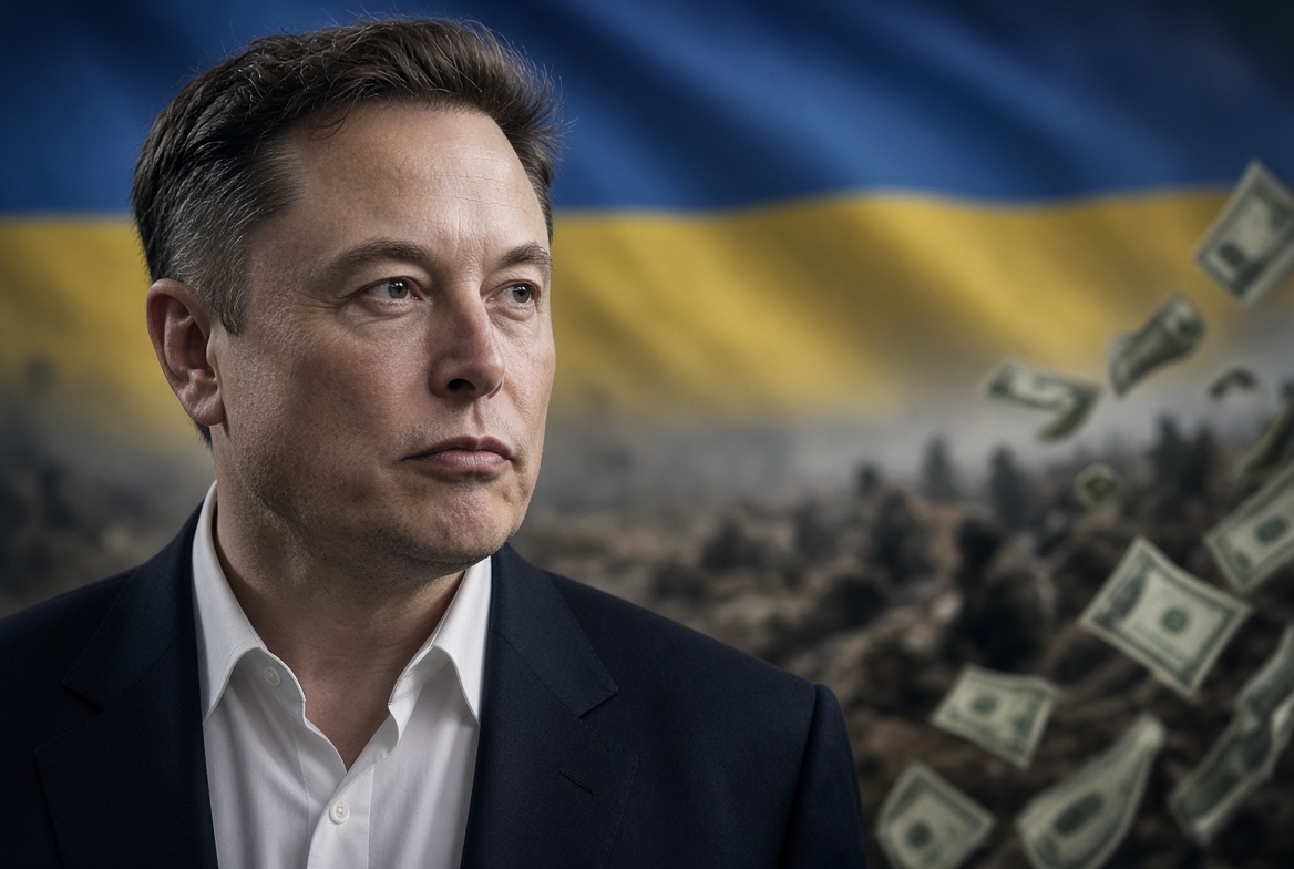Elon Musk: Hatalmas érdekellentét az ukrán elit és a nép között – a milliárdok az elitet gazdagítják, a nép gyerekei a lövészárkokban halnak