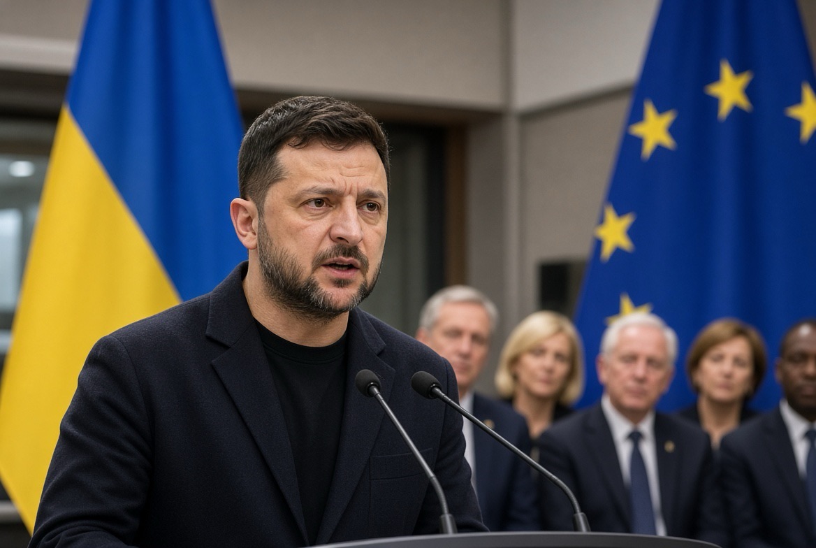 Zelenszkij 70 milliárd eurós további támogatást kért az EU-tól 2027-re