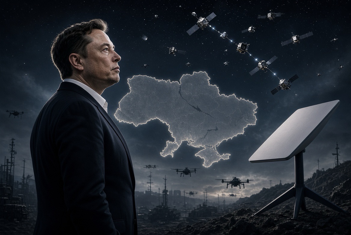 Musk elrendelte a Starlink lelassítását Ukrajnában